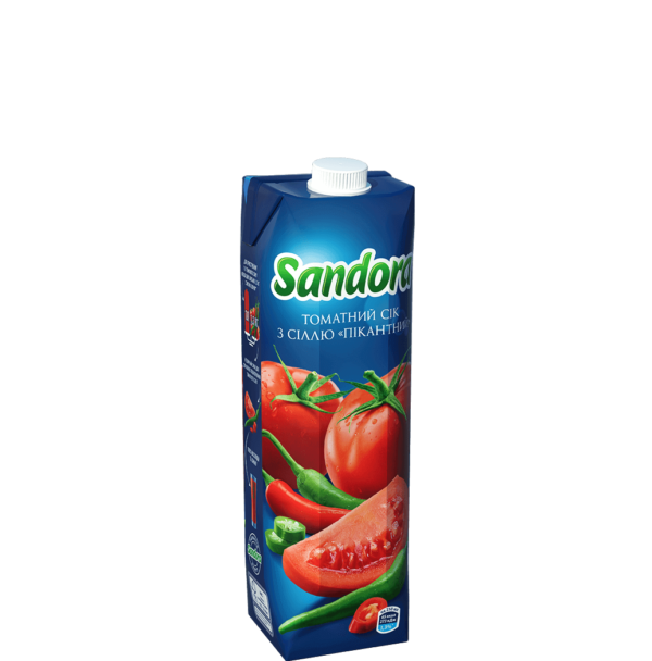 Томатний сік з сіллю 0,95 Sandora - Зображення 2