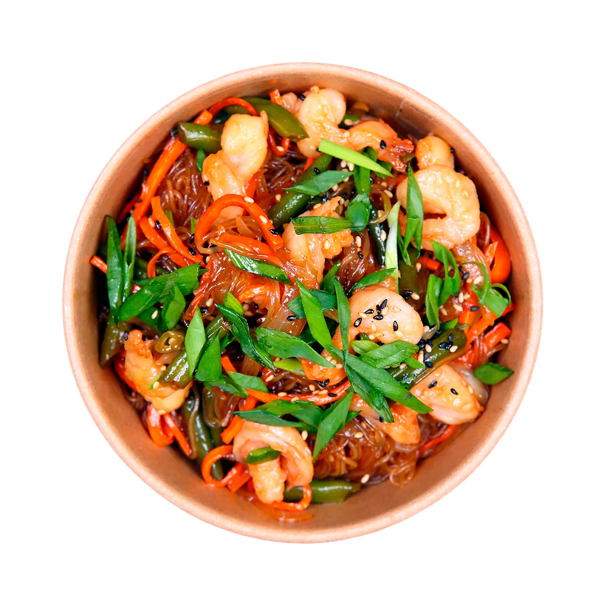 Фунчоза з креветкою